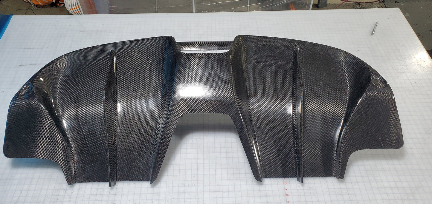 Faircloth Corvette GD C6 Diffuser STRAKES ONLY