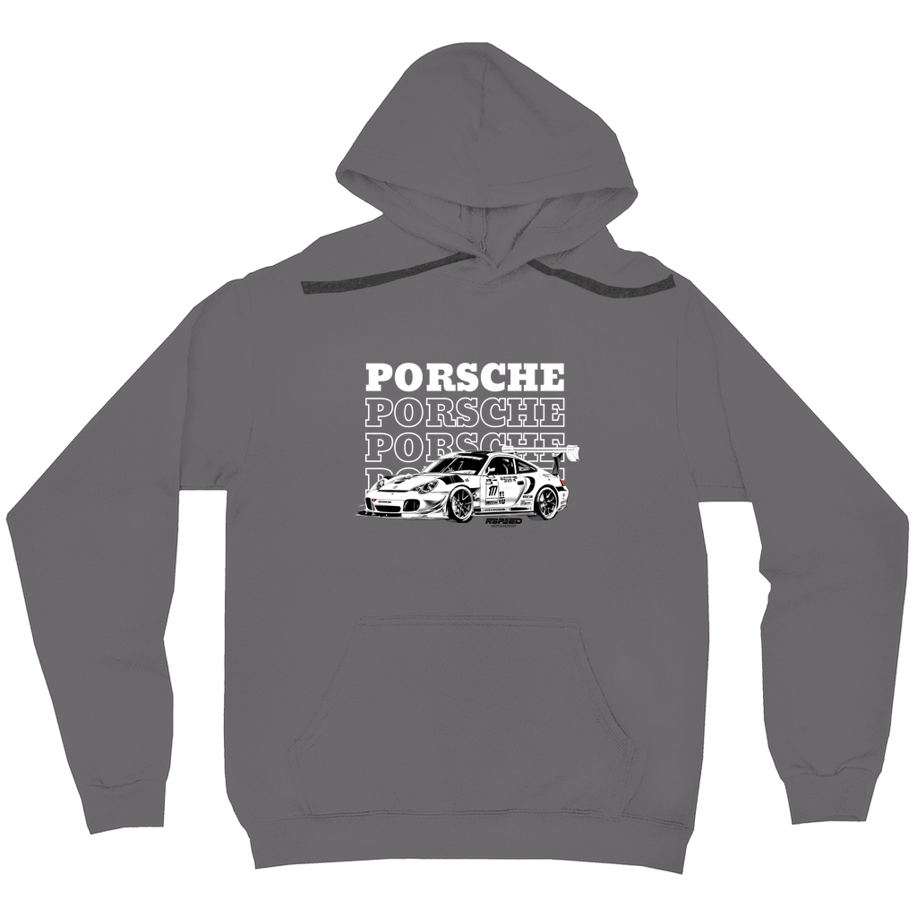 Porsche 4X RS Hoodie (No-Zip/Pullover)