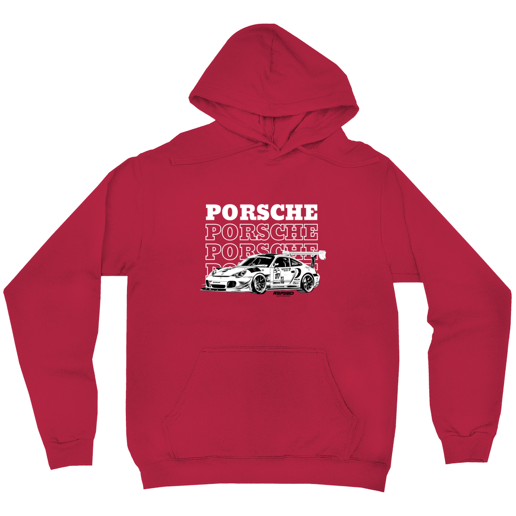 Porsche 4X RS Hoodie (No-Zip/Pullover)