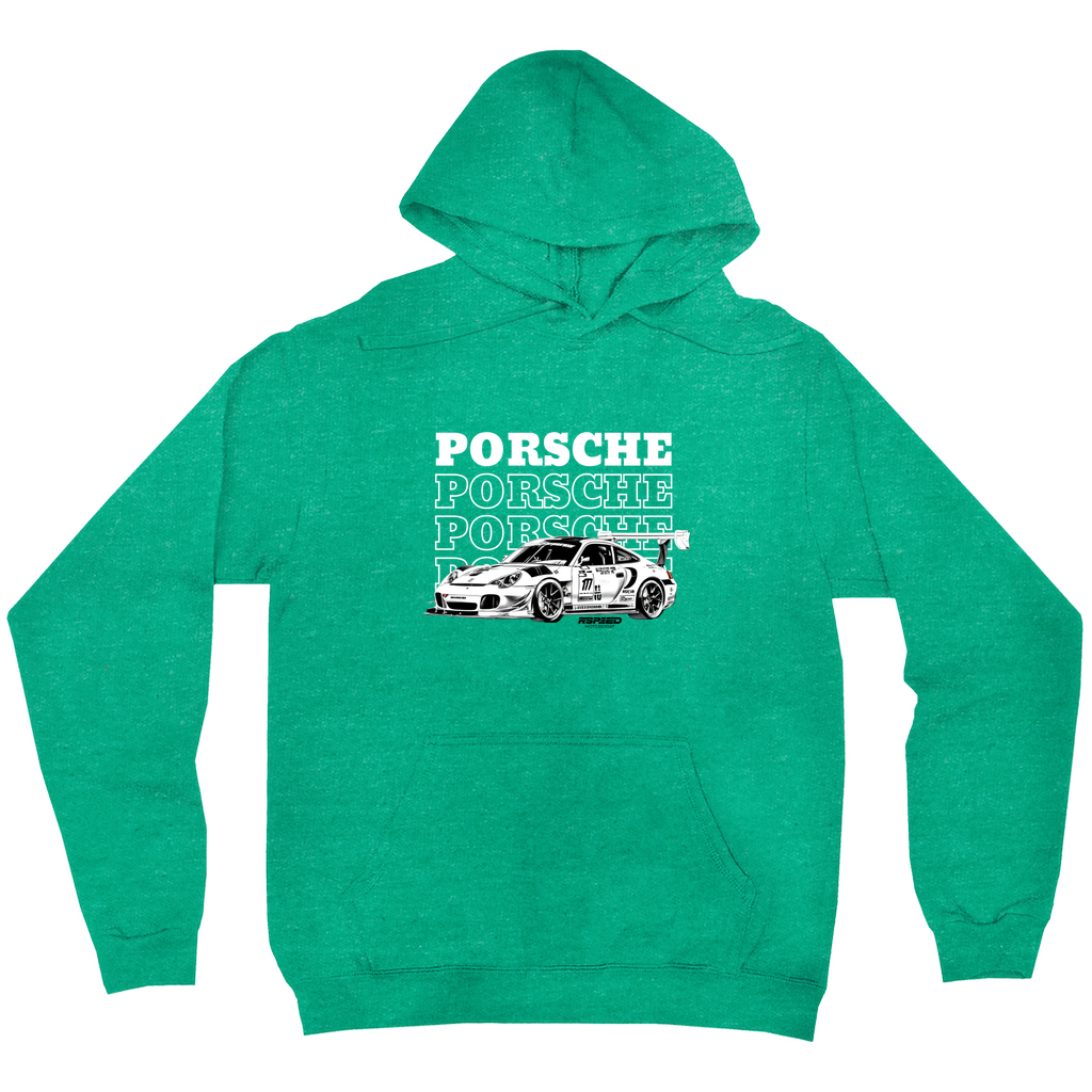 Porsche 4X RS Hoodie (No-Zip/Pullover)