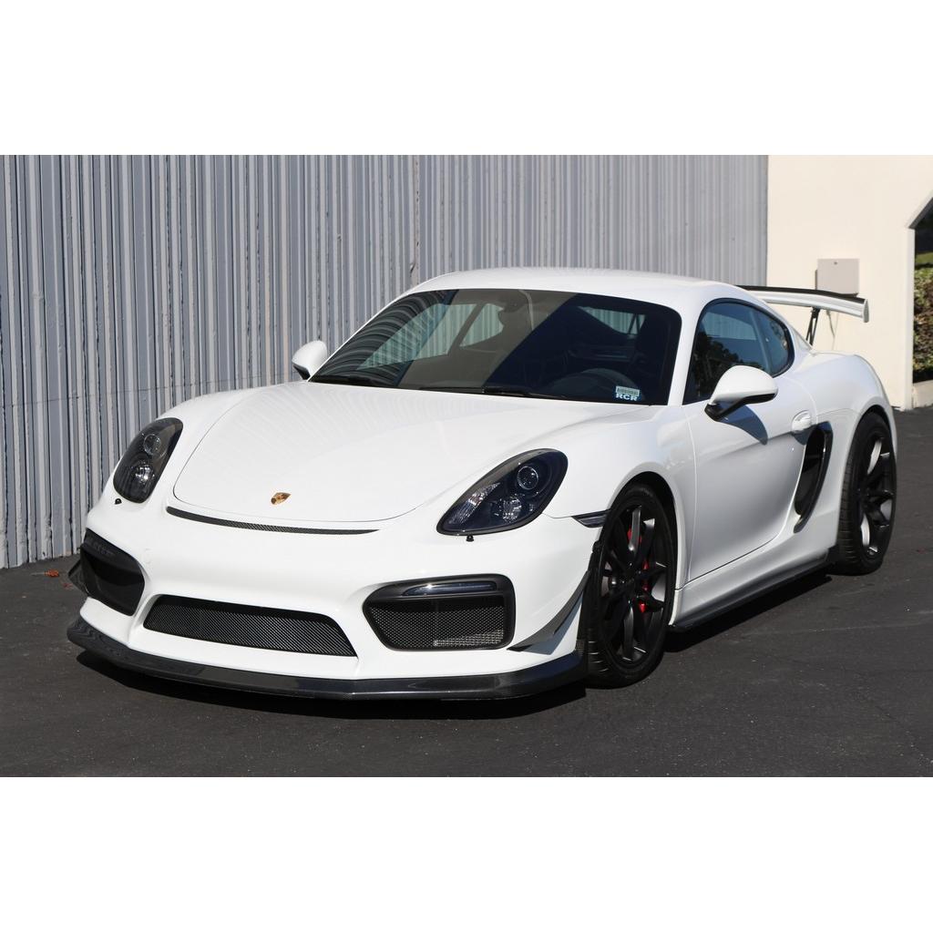 APR Porsche 981 Cayman GT4 Factory Wing Extension Kit (2015-2016)