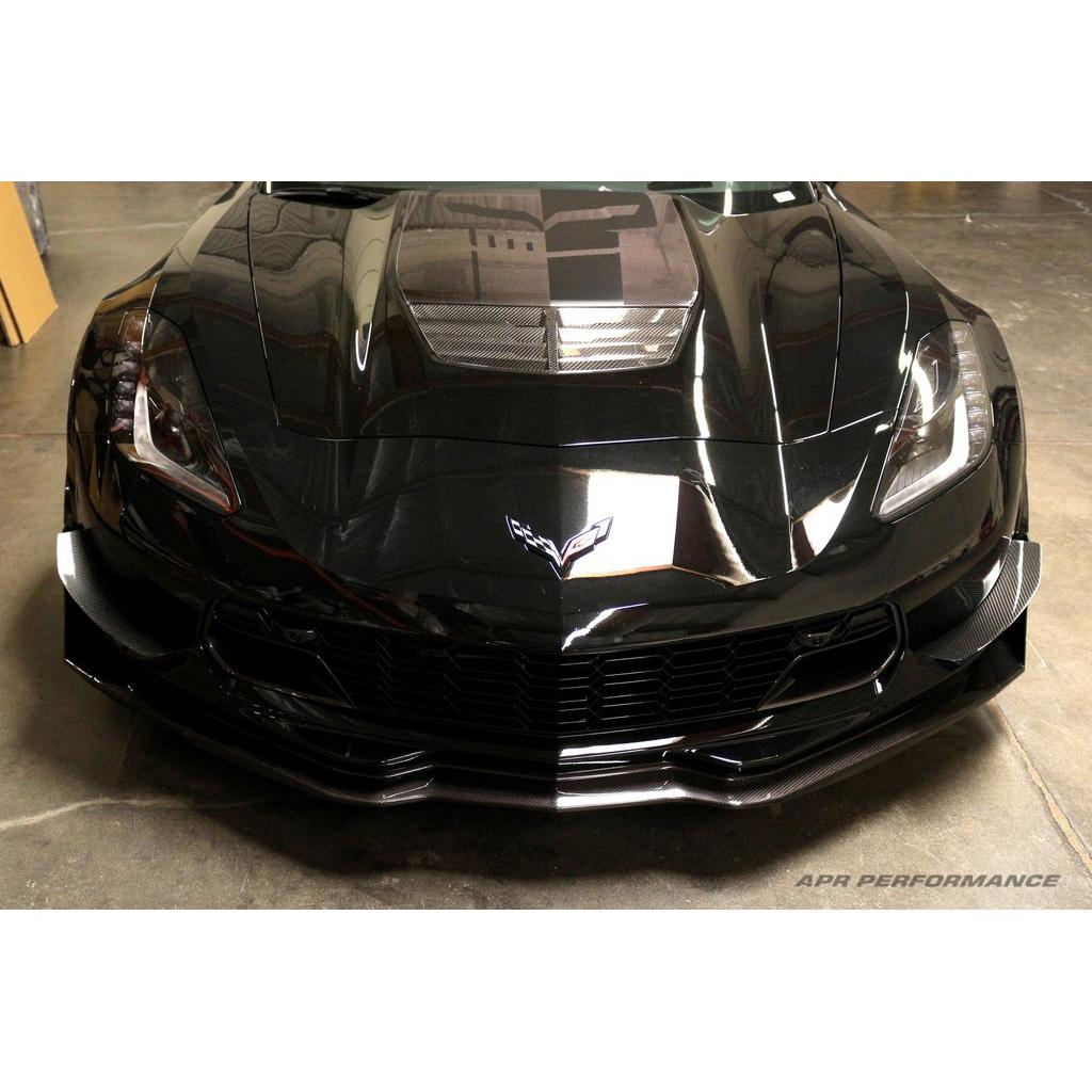 APR Chevrolet Corvette C7 / C7 Z06 Front Bumper Race Canards (2014-2019)