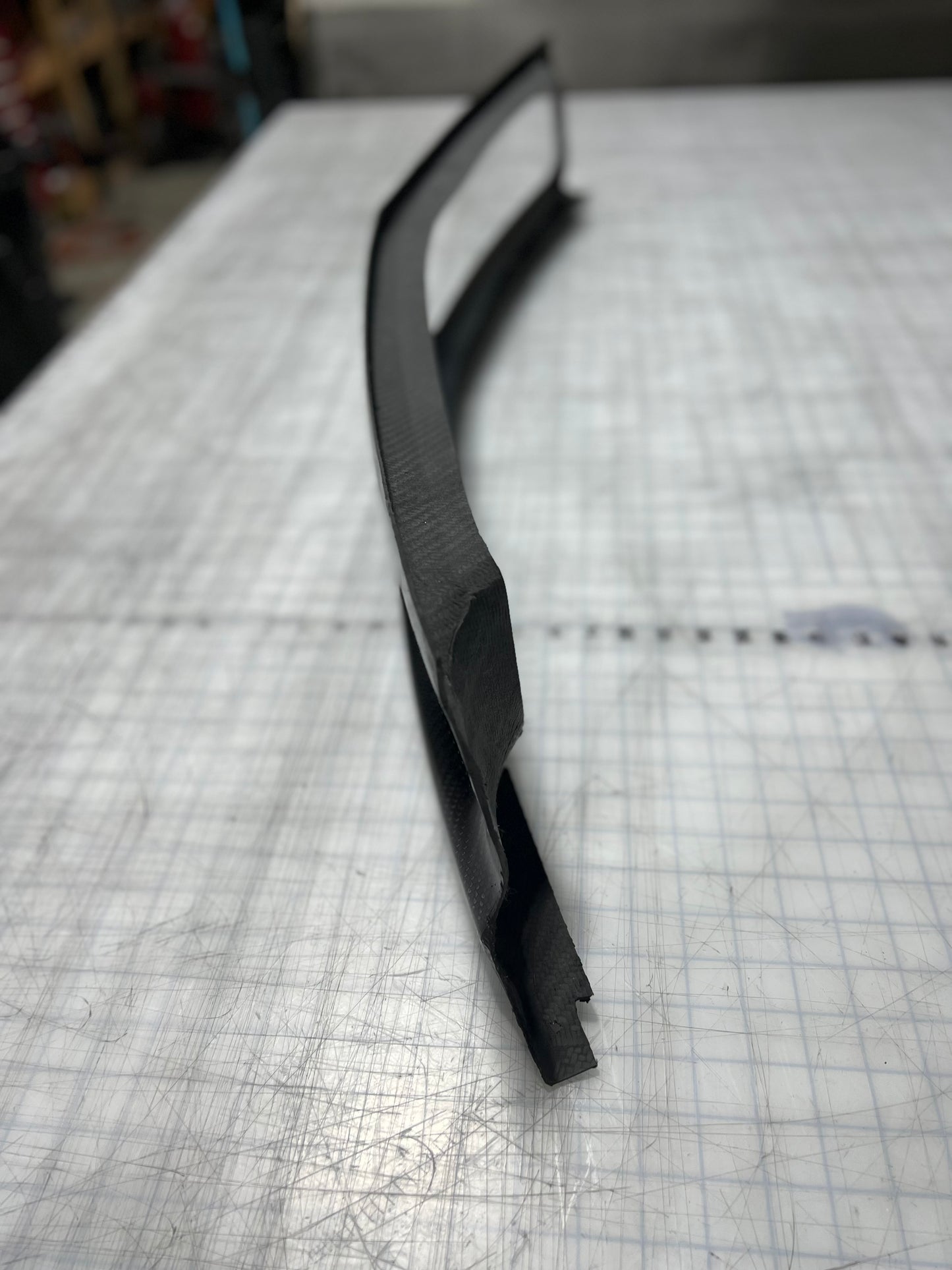 Faircloth Corvette C6 Carbon Fiber Bumper Reinforcement