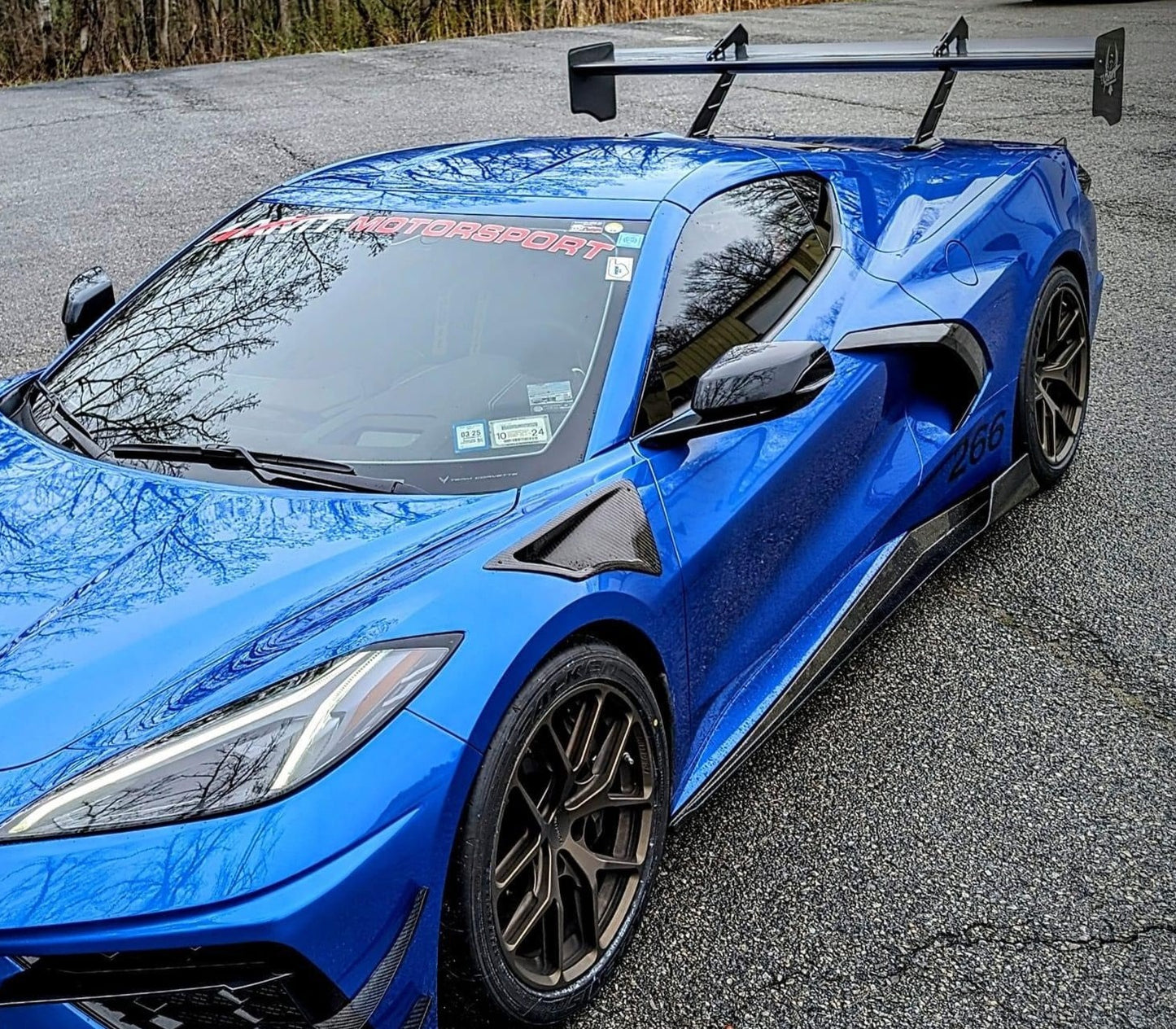 Faircloth Corvette C8 Waterfall Fender Vents