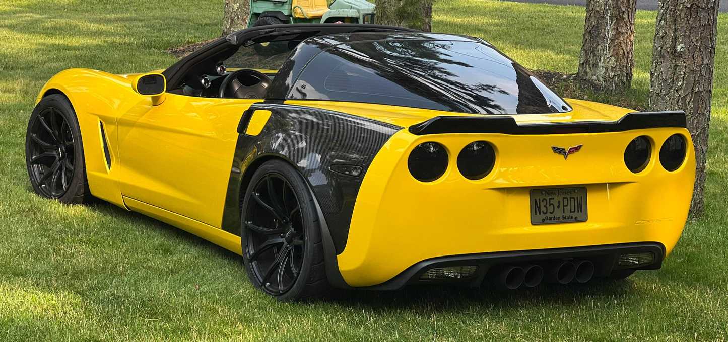 Faircloth C6 Corvette Z06 Rear Fenders (Pair)