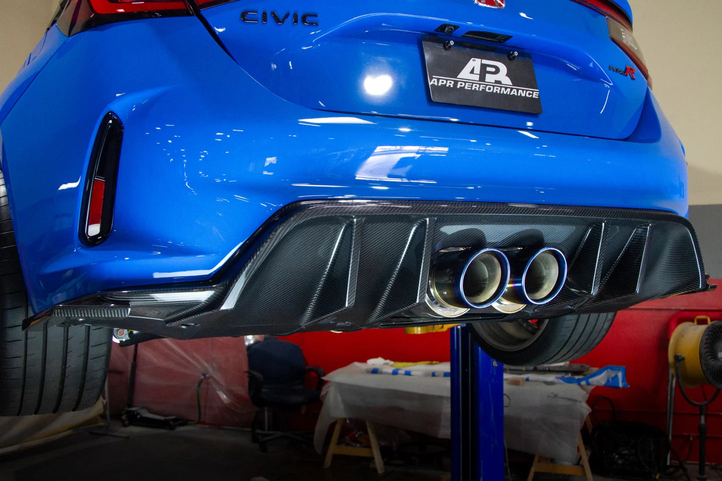 APR Honda FL5 Civic Type R Rear Diffuser (2023–Current)