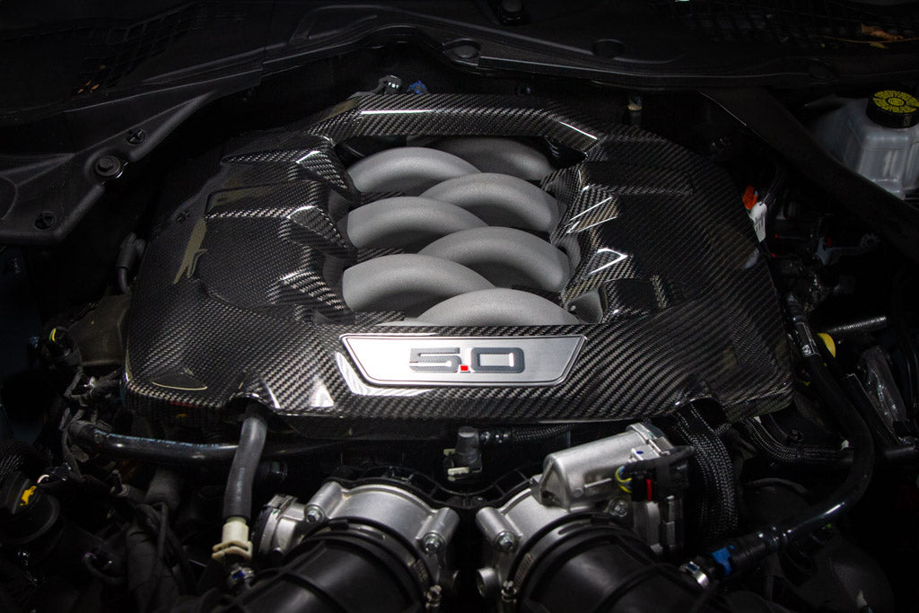 APR Ford Mustang S650 Carbon Fiber Engine Cover (2024 - Current)