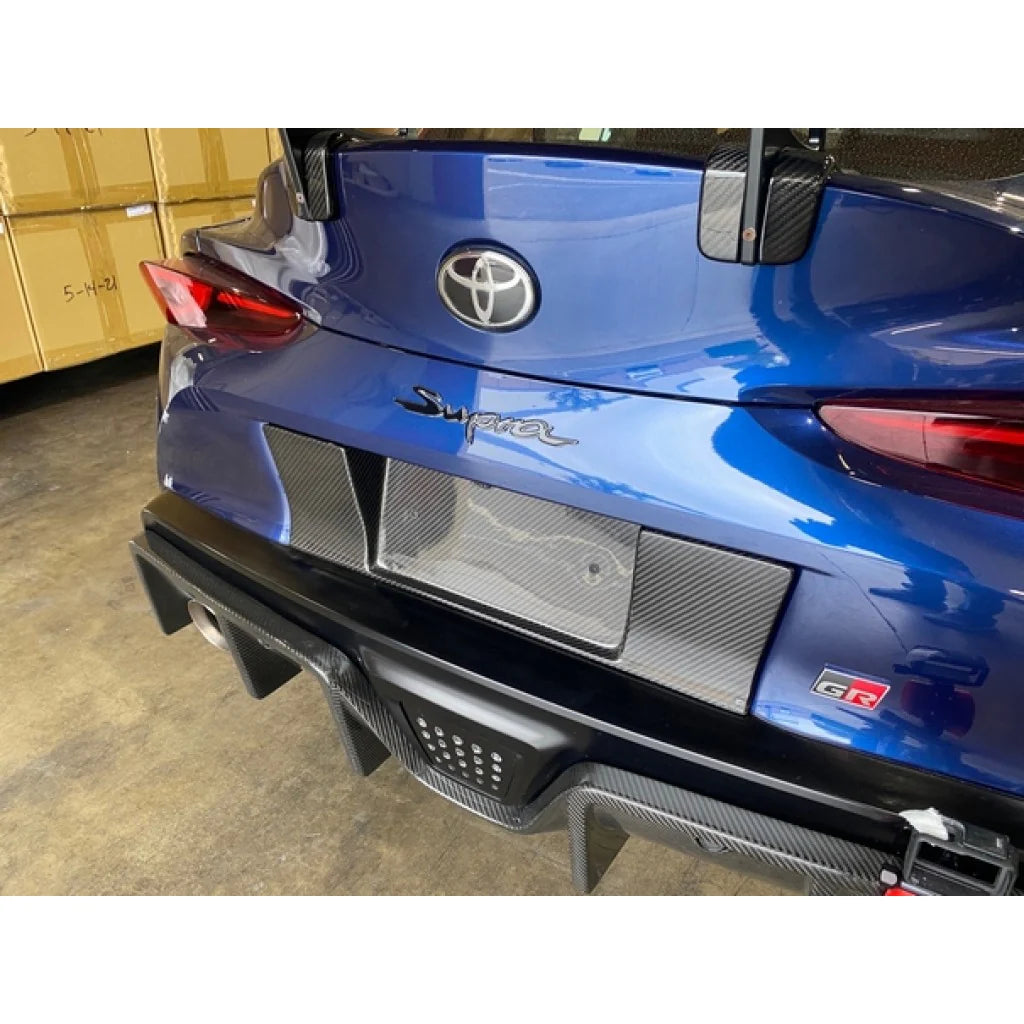 APR Toyota Supra A90 License Plate Backing (2020-2023)