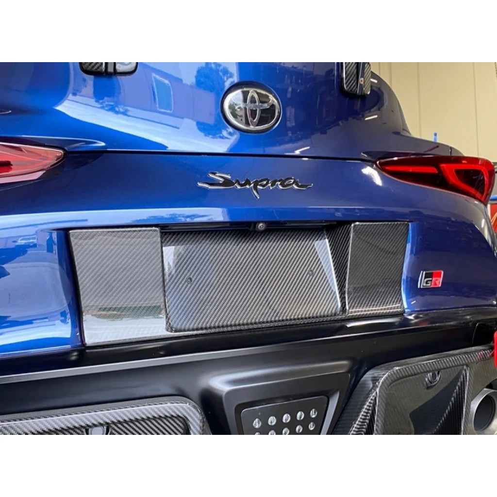 APR Toyota Supra A90 License Plate Backing (2020-2023)