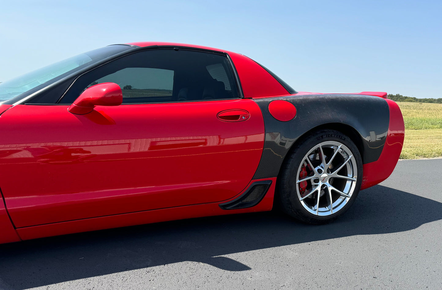 Faircloth Convertable/Corvette C5 Z06/FRC Widebody Rear Fenders