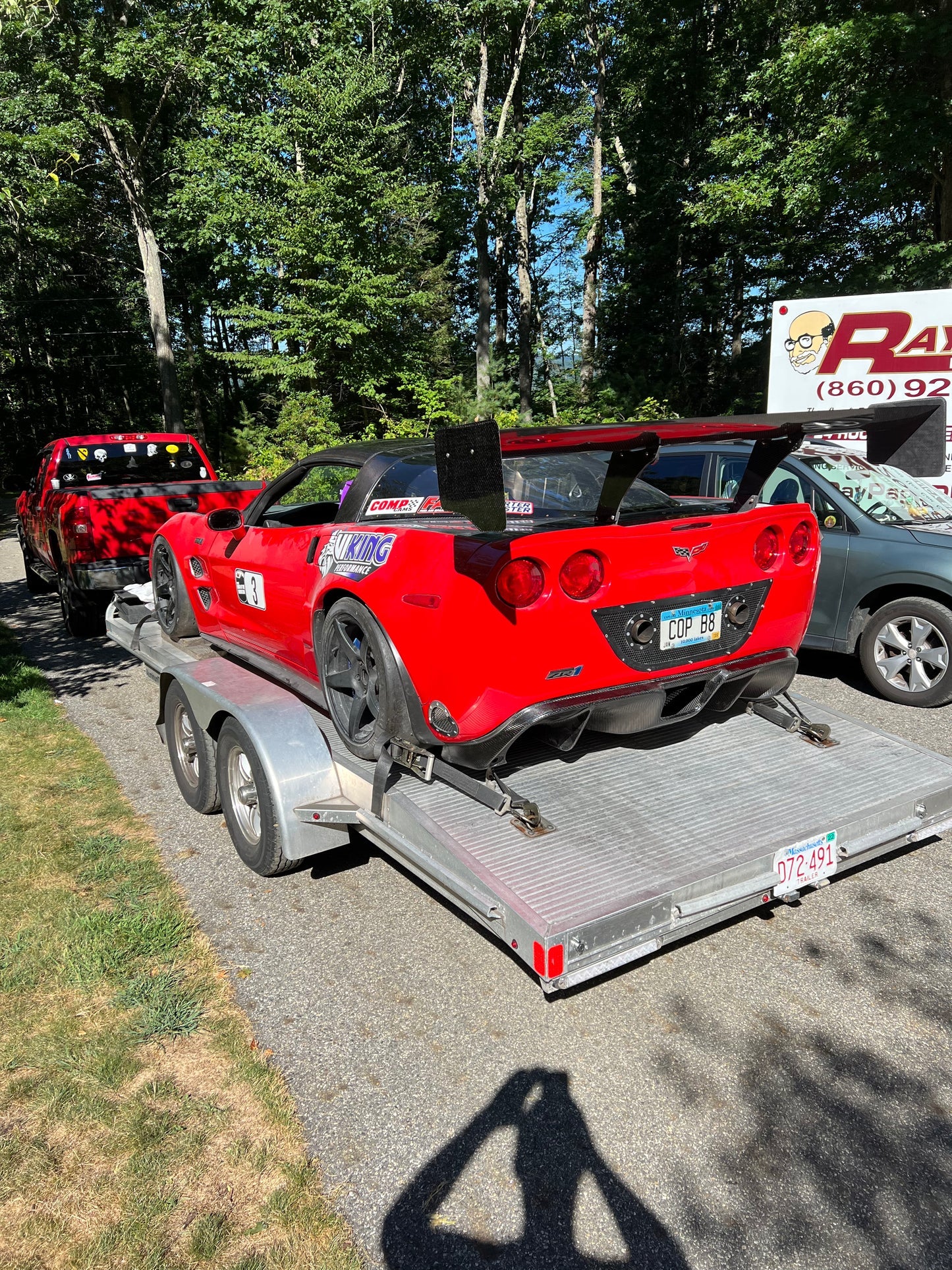 Faircloth Corvette C6 Crusher 14 Rear Wing