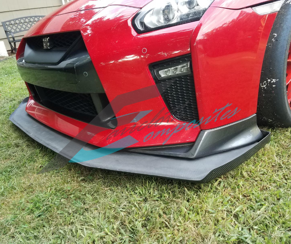 Faircloth Nissan R35 GTR Race Splitter