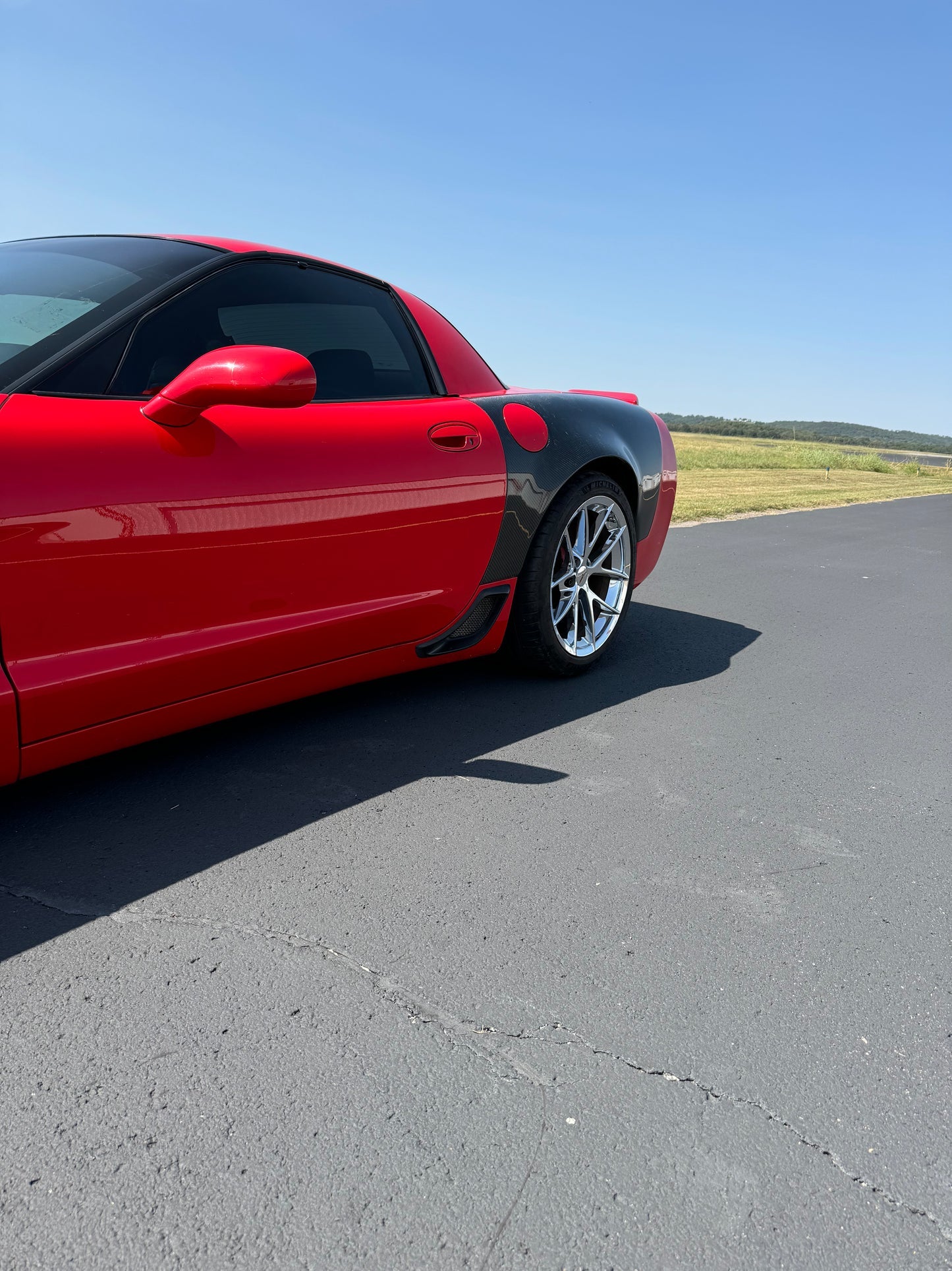 Faircloth Convertable/Corvette C5 Z06/FRC Widebody Rear Fenders