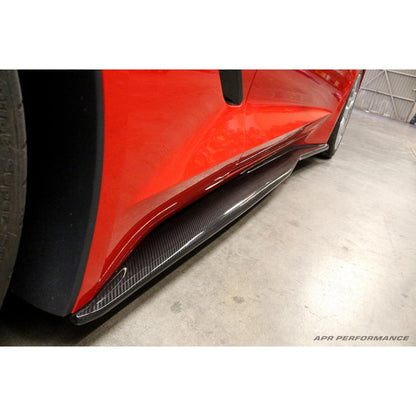 APR Chevrolet Corvette C7/C7 Z06 Side Rocker Extensions/Side Skirt (2014-2019)