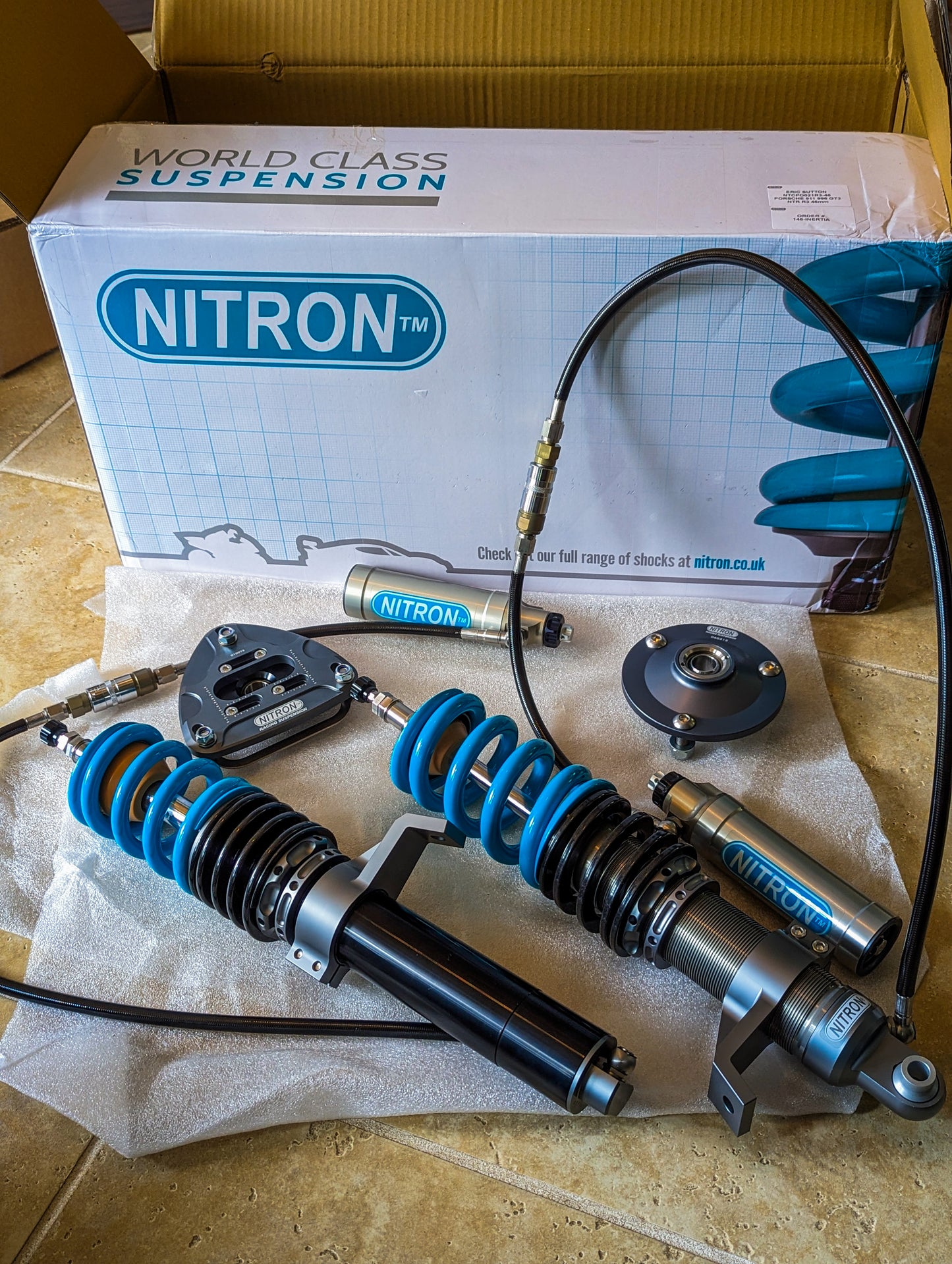 Nitron NTR R3 Porsche 911 996 GT3 GT2 (99-05) Suspension Kit