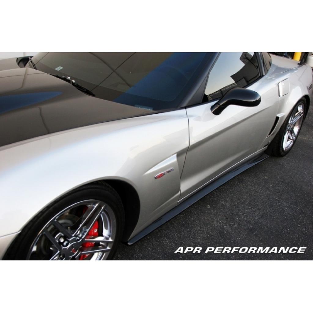 APR Chevrolet Corvette C6 Z06 Side Rocker Extensions / Side Skirts (2006-2013)