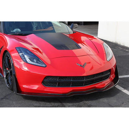 APR Chevrolet Corvette C7 Front Bumper Canards and Spats 2014 - 2019