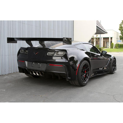 APR Chevrolet Corvette C7 Z06 / Grand Sport GTC-500 Chassis Mount Adjustable Wing (2015-2019)