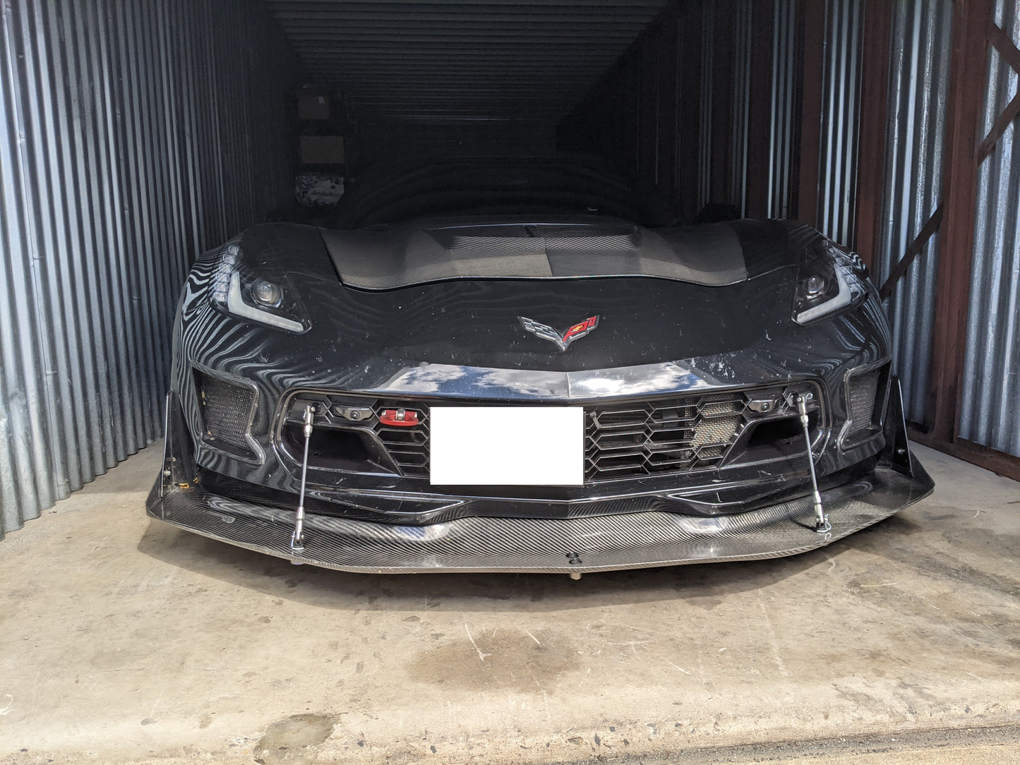 Faircloth Corvette C7 Tunneled Splitter