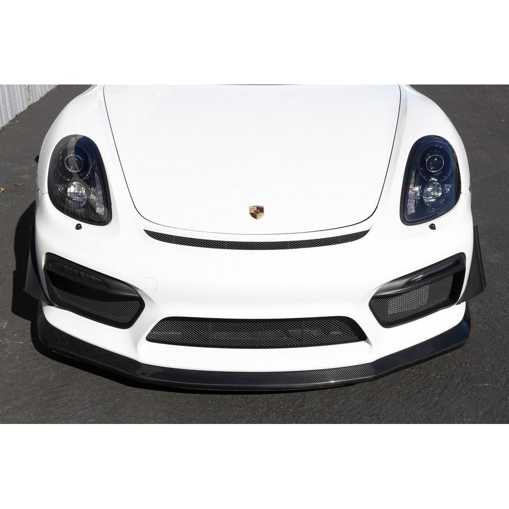 APR Porsche 981 Cayman GT4 Front Bumper Canards (2015-2016)