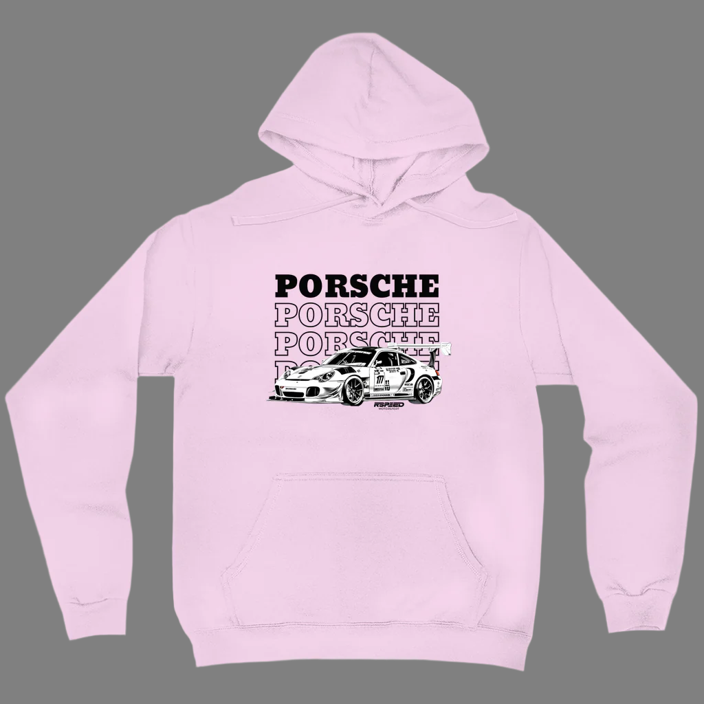 Porsche 4X RS Hoodie (No-Zip/Pullover)