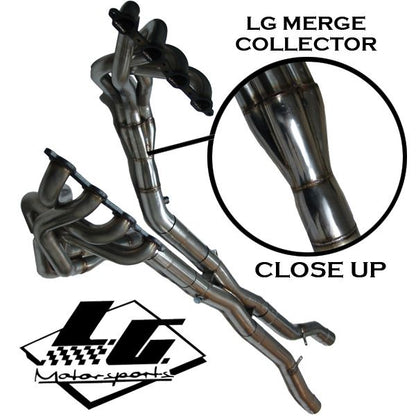 LG C6 Z06 Super Pro Long Tube Headers and X-Pipe (1⅞")