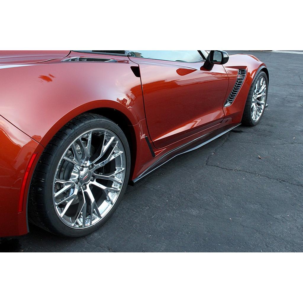 APR Chevrolet Corvette C7/C7 Z06 Side Rocker Extensions/Side Skirt (2014-2019)