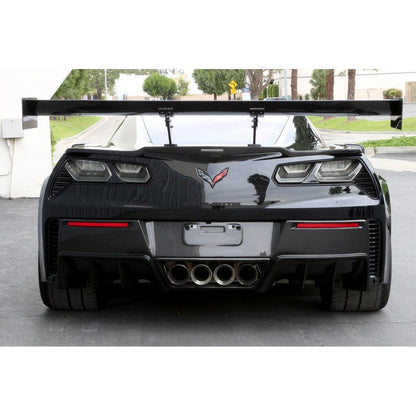 APR Chevrolet Corvette C7 Z06 / Grand Sport GTC-500 Chassis Mount Adjustable Wing (2015-2019)