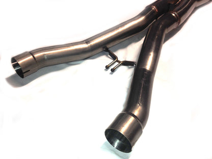 LG C7 ZR1 Exhaust - Super Pro Stepped Long Tube Headers and X-Pipe