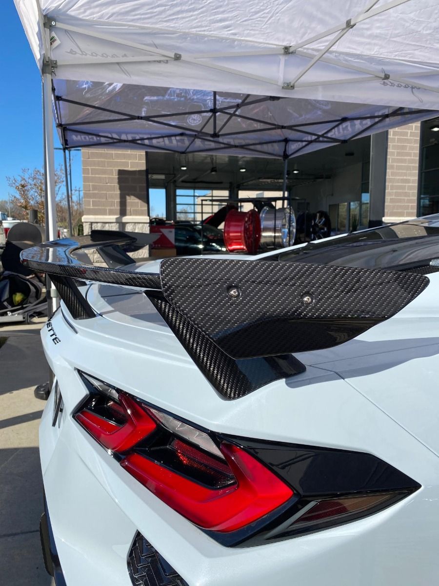 LG C8 Carbon Fiber Rear High Wing