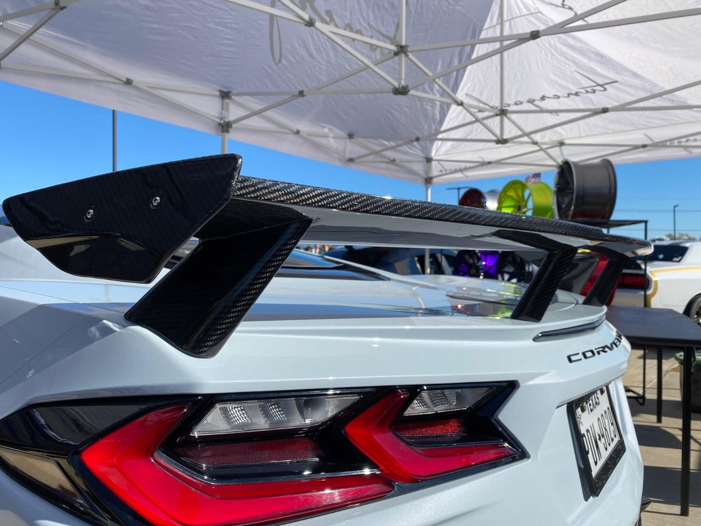 LG C8 Carbon Fiber Rear High Wing