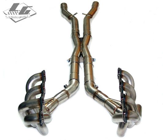 LG C6 Z06 Super Pro Long Tube Headers and X-Pipe (1⅞")