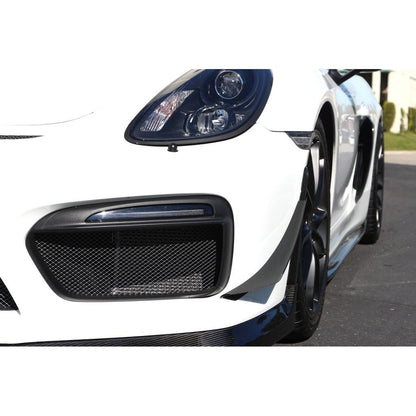 APR Porsche 981 Cayman GT4 Front Bumper Canards (2015-2016)