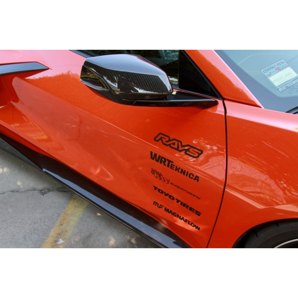 APR Chevrolet Corvette C8 Side Rocker Extensions/Side Skirt (2020-2023)