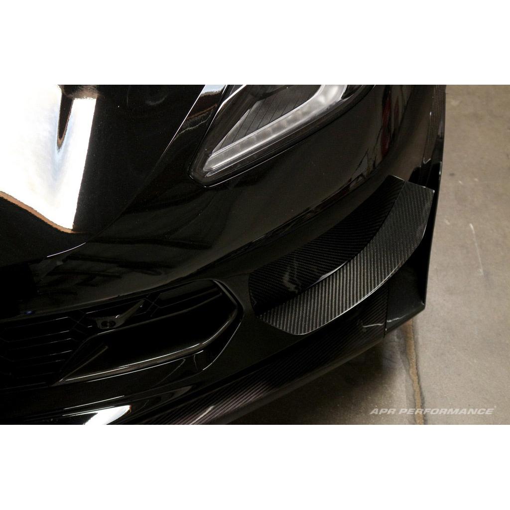 APR Chevrolet Corvette C7 / C7 Z06 Front Bumper Race Canards (2014-2019)