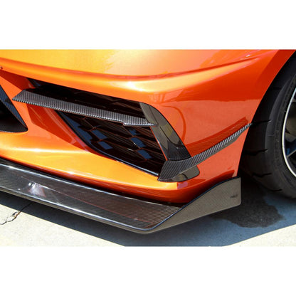 APR Chevrolet Corvette C8 Front Bumper Canards (2020-2023)