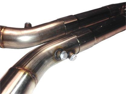 LG C7 ZR1 Exhaust - Super Pro Stepped Long Tube Headers and X-Pipe