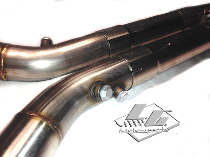 LG C7 ZR1 Exhaust Super Pro 1 7/8 Long Tube Headers and X-Pipe