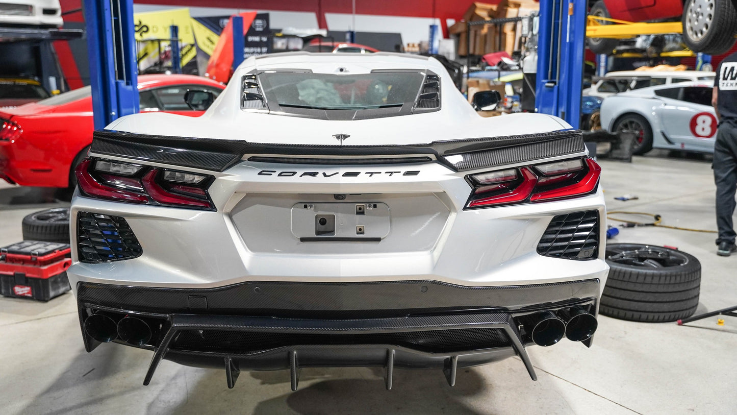 APR Chevrolet Corvette C8 Rear Spoiler Delete (2020-2023)