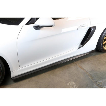 APR Porsche 981 Cayman GT4 Side Rocker Extensions / Side Skirts (2015-2016)