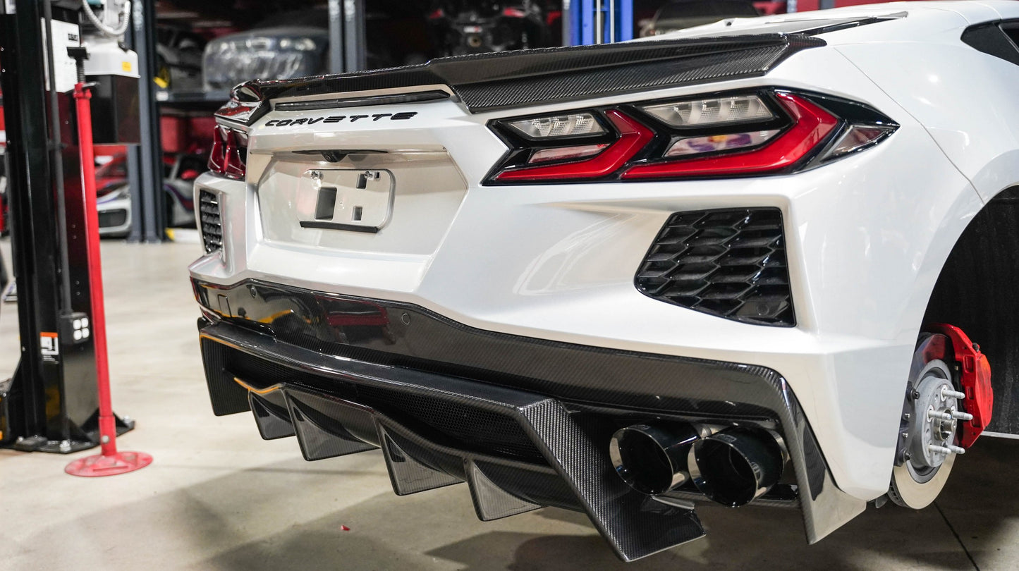 APR Chevrolet Corvette C8 Rear Spoiler Delete (2020-2023)